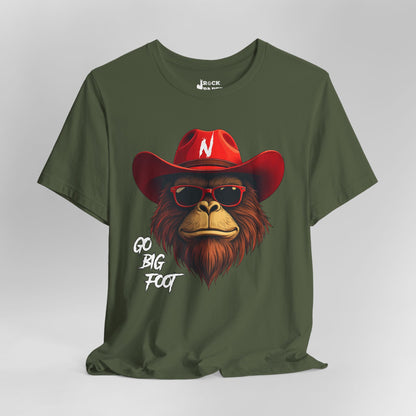 GO BIG FOOT T-Shirt - NCAA Husker Football