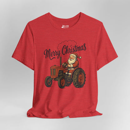 Santa's Merry Tractor Shirt