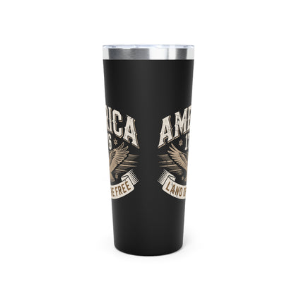 Land of the Free Tumbler, 22oz