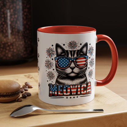 MEOWICA Mug, 11oz