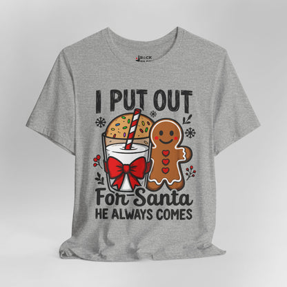 I Put Out for Santa T-Shirt