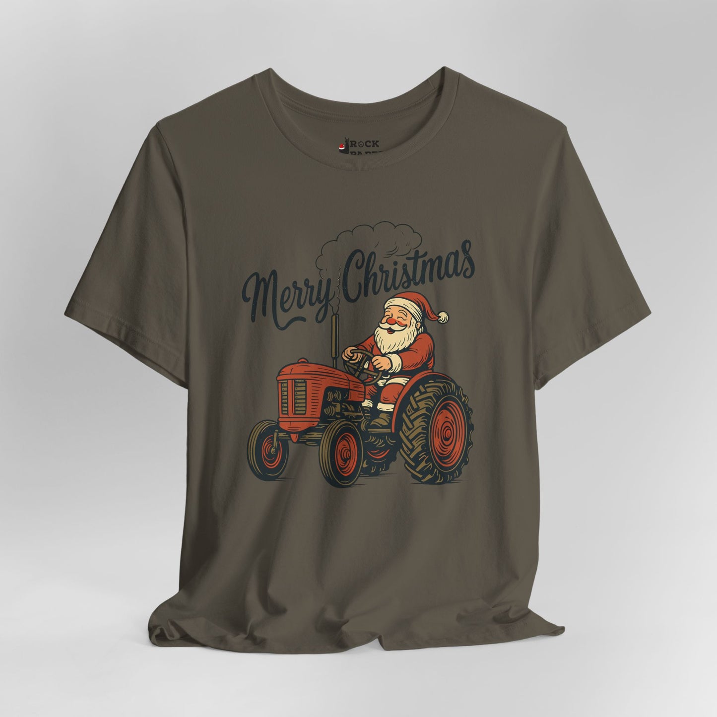 Santa's Merry Tractor Shirt
