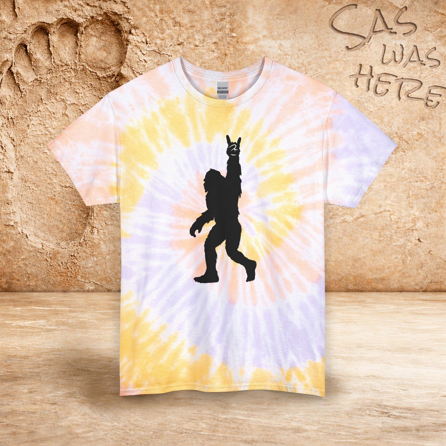 Tie Dye Squatch Tee
