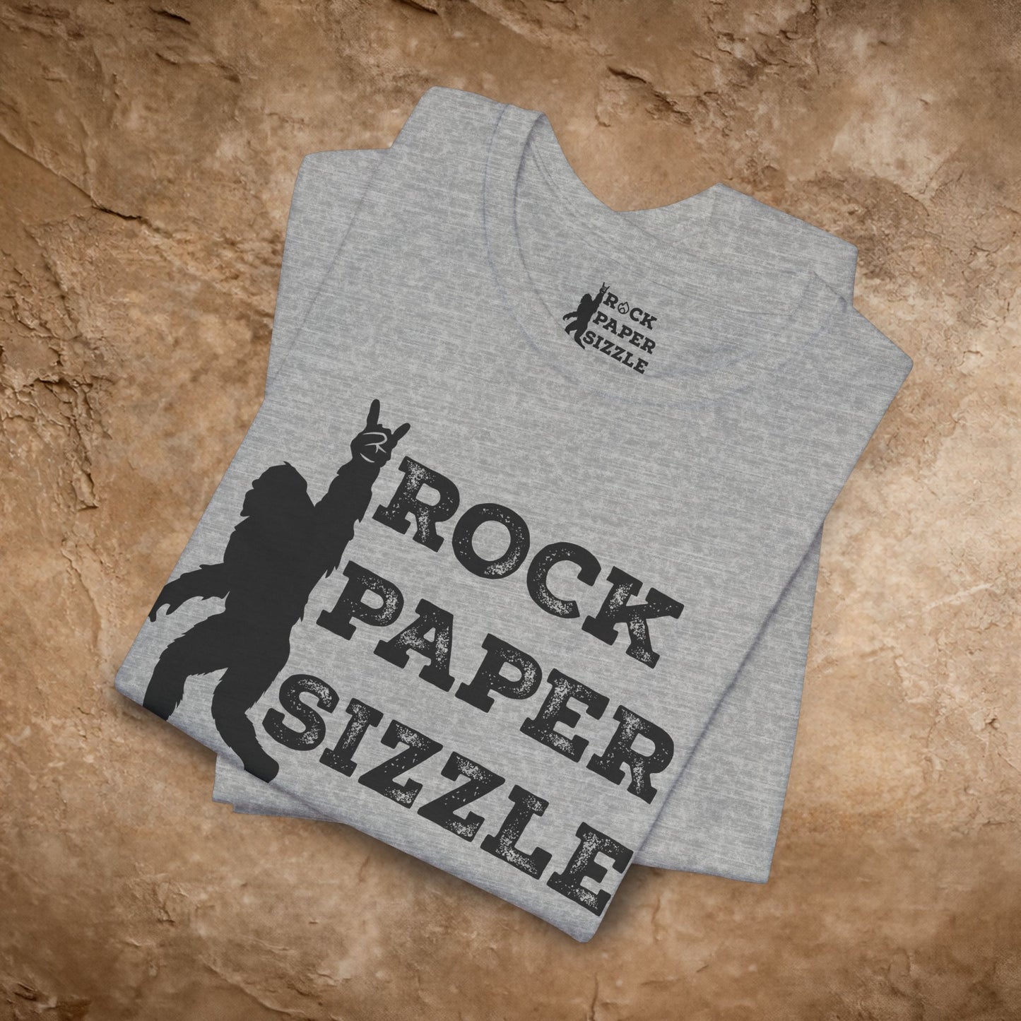 Rock Paper Sizzle Official Logo Tee