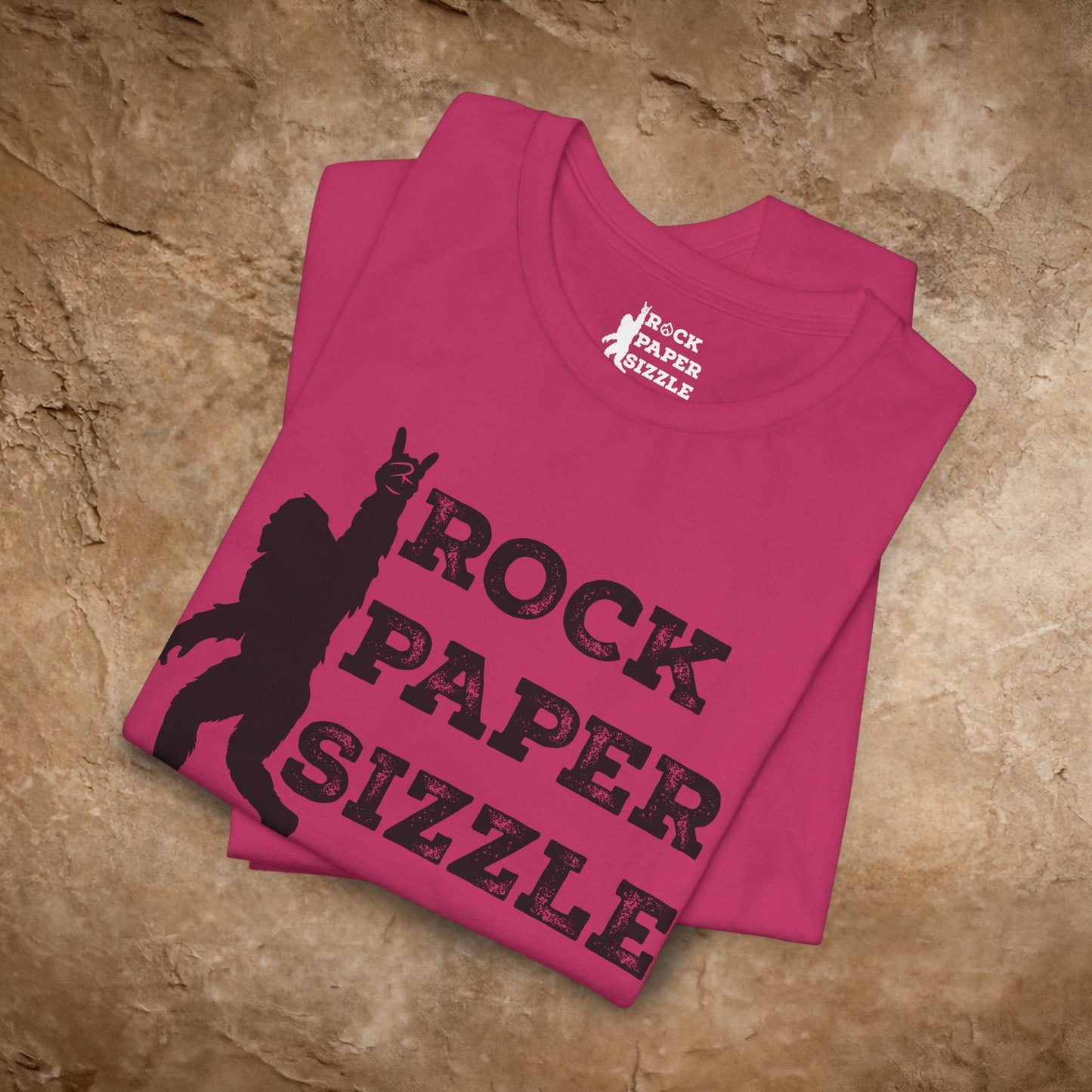 Rock Paper Sizzle Official Logo Tee