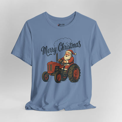 Santa's Merry Tractor Shirt