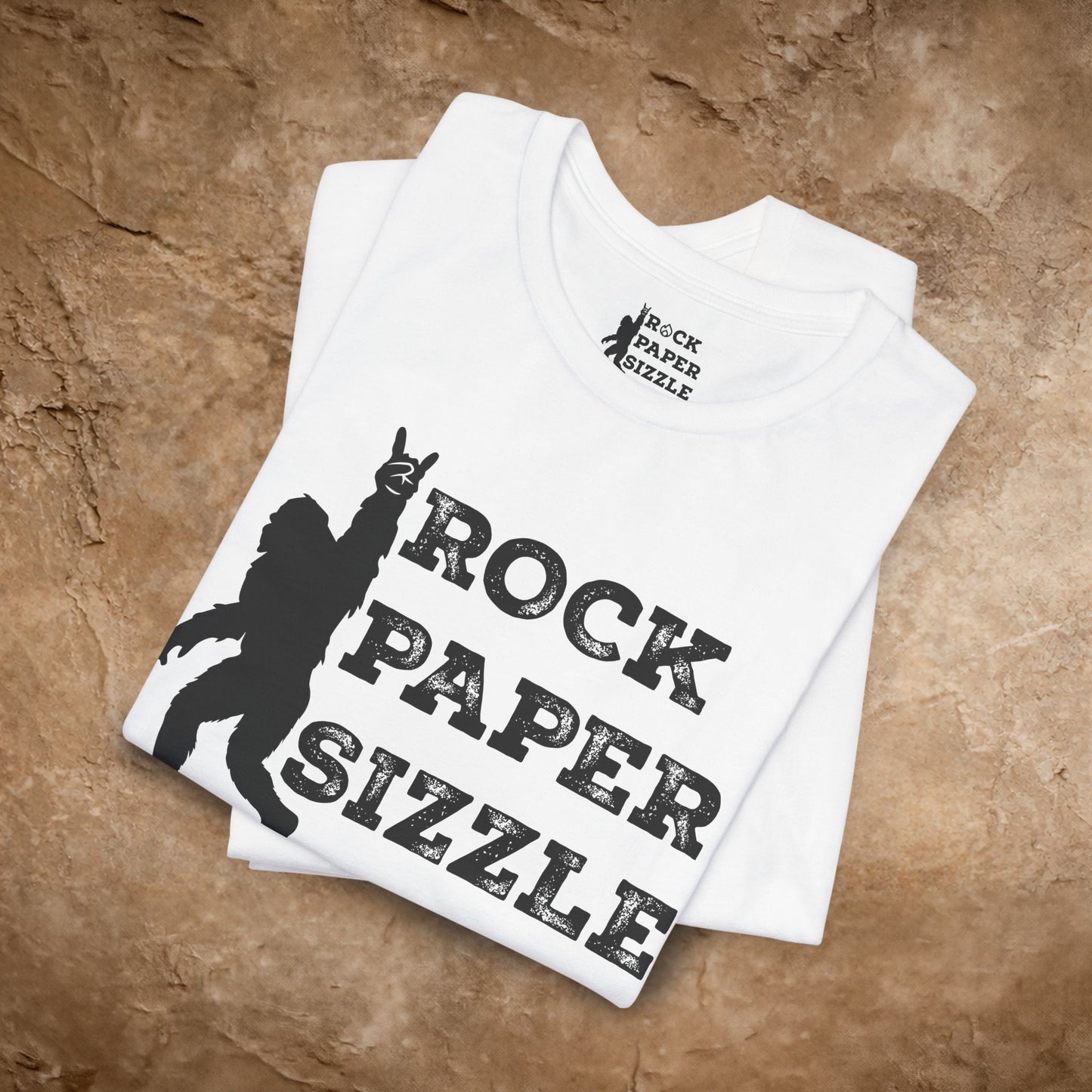 Rock Paper Sizzle Official Logo Tee