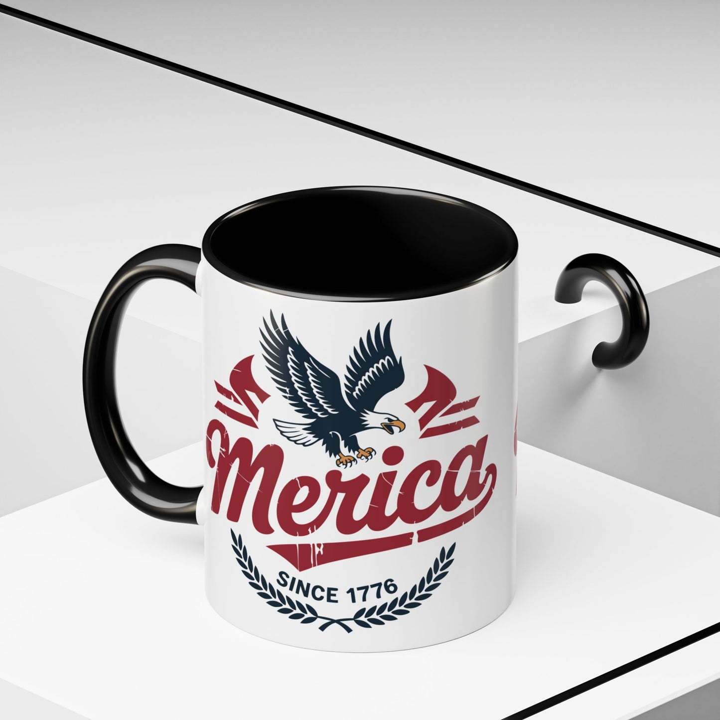 Vintage Merica Eagle Mug