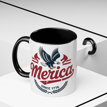 Vintage Merica Eagle Mug