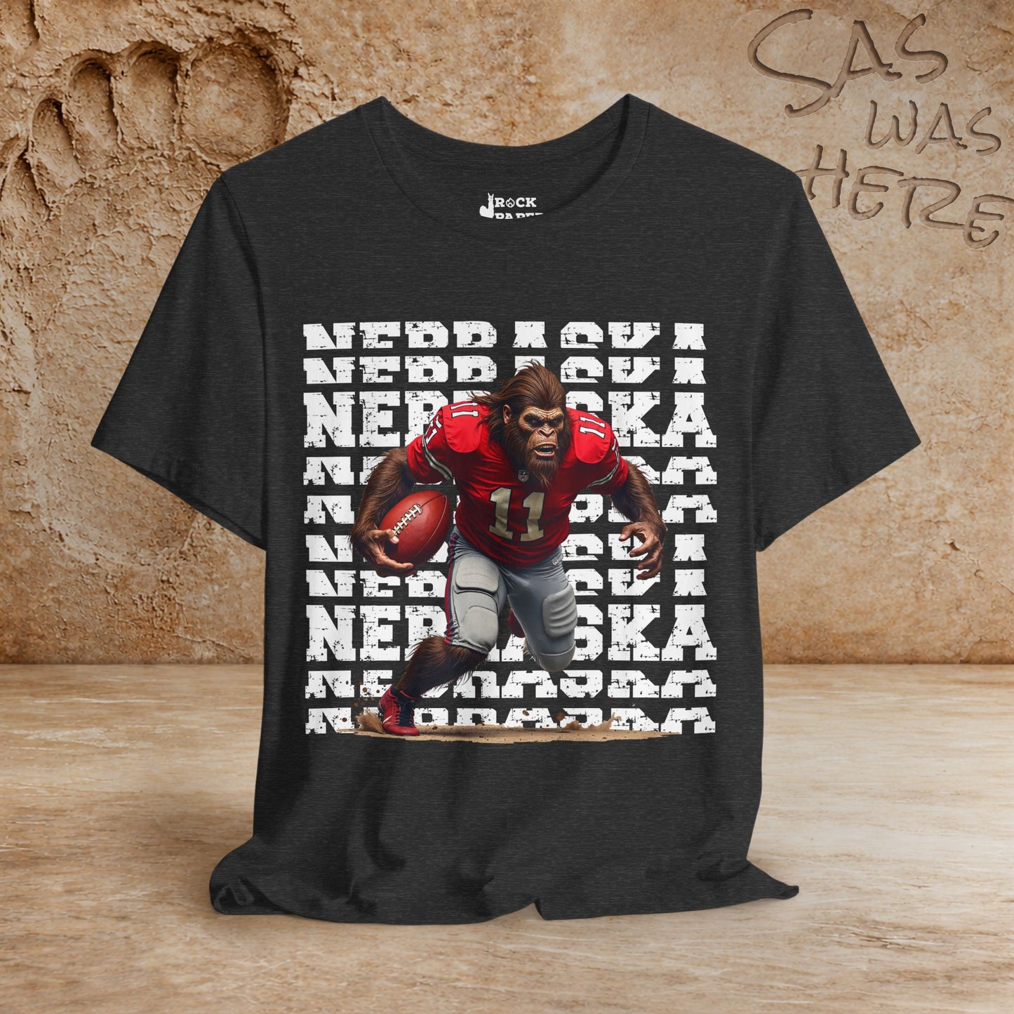 Bigfoot Nebraska Football T-Shirt