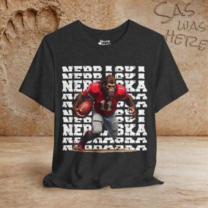 Bigfoot Nebraska Football T-Shirt