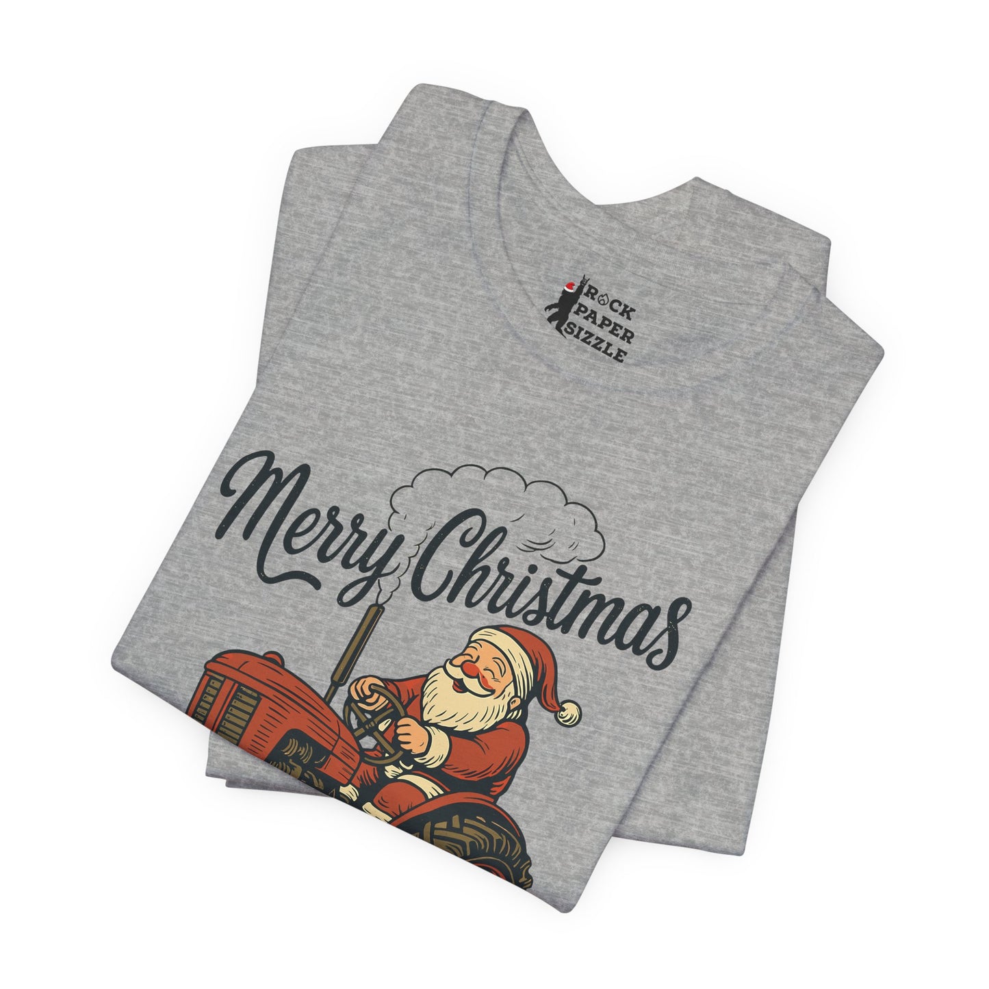 Santa's Merry Tractor Shirt