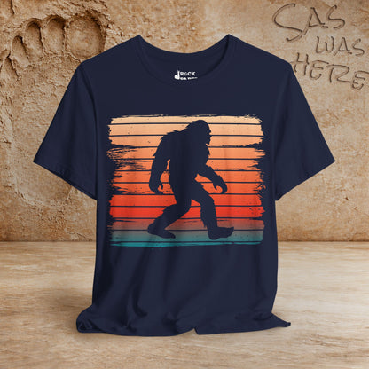 Retro Bigfoot Siloutte