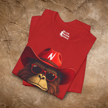GO BIG FOOT Husker T-Shirt