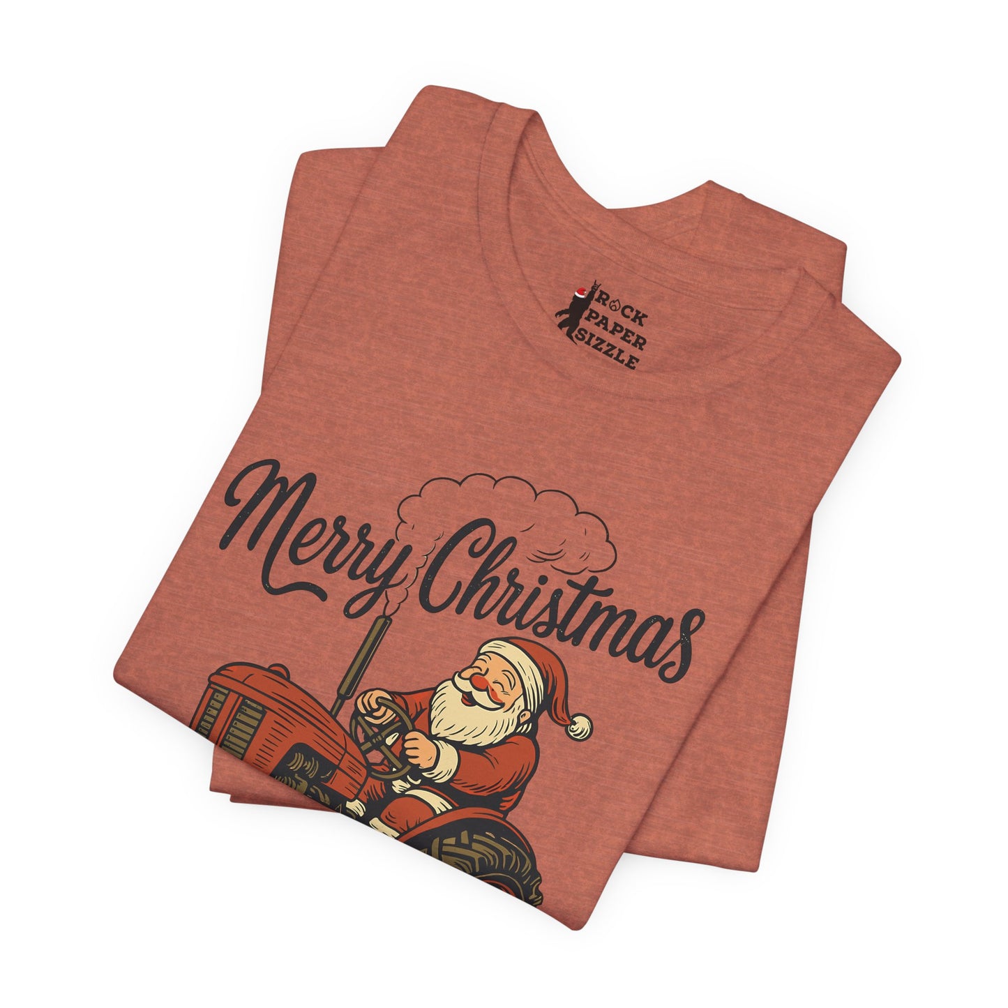 Santa's Merry Tractor Shirt