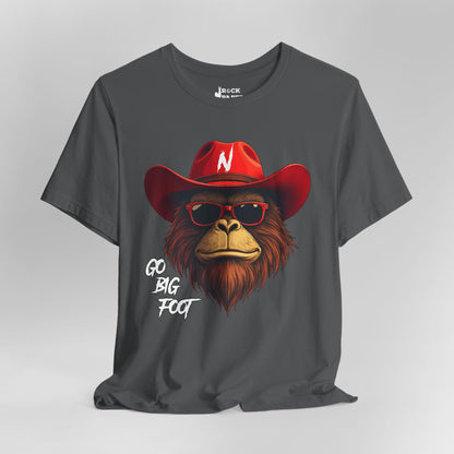 GO BIG FOOT T-Shirt - NCAA Husker Football
