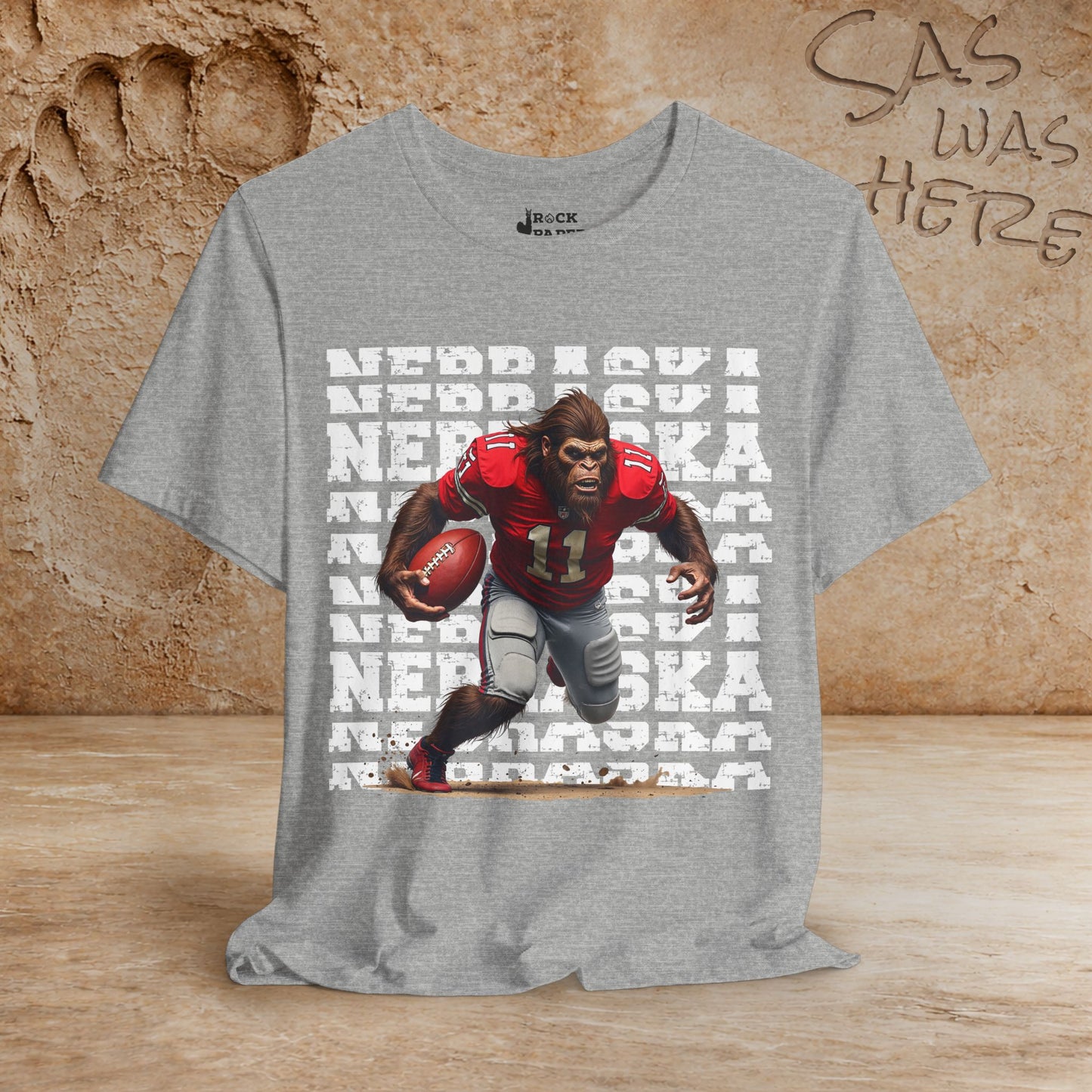 Bigfoot Nebraska Football T-Shirt