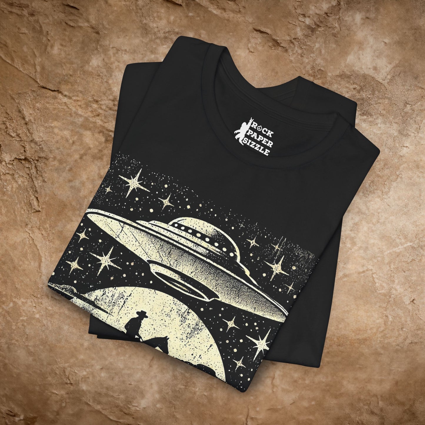 UFO Cowboy Moon