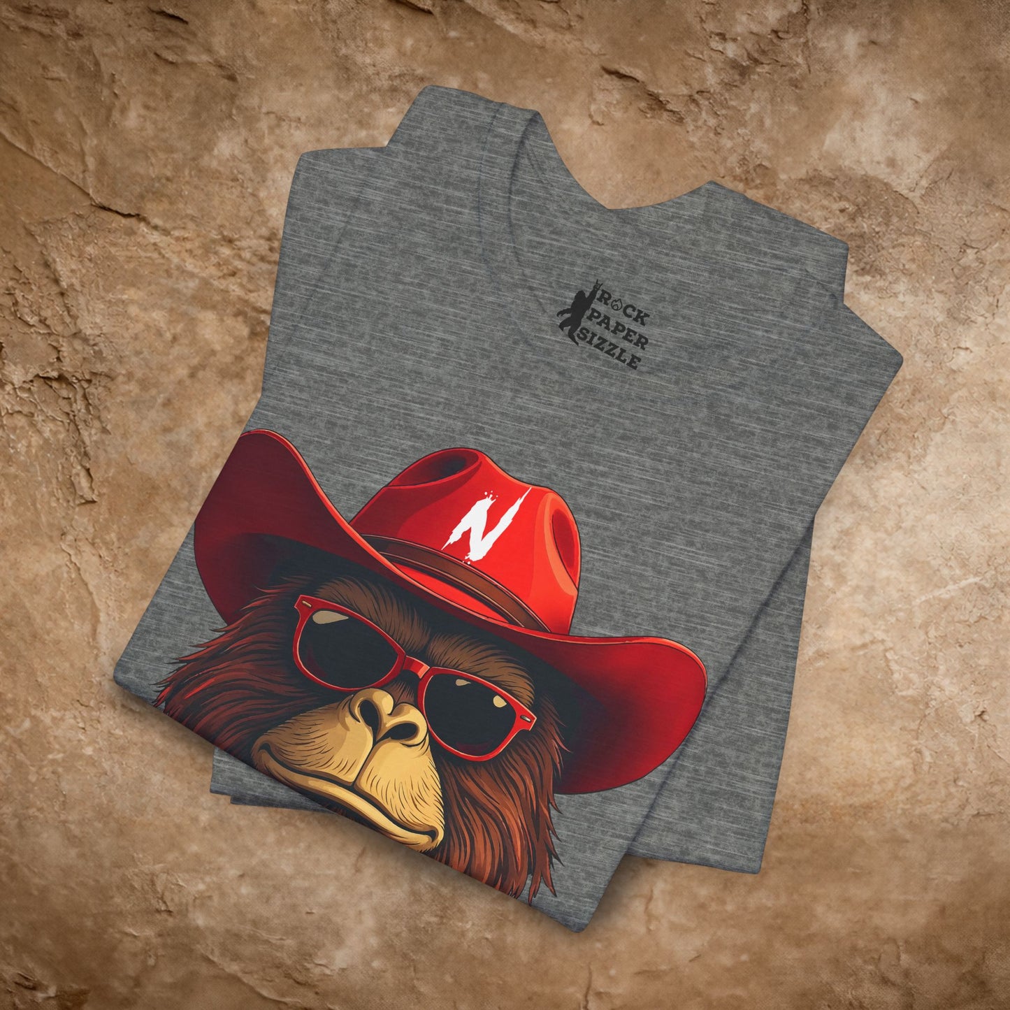 GO BIG FOOT Husker T-Shirt