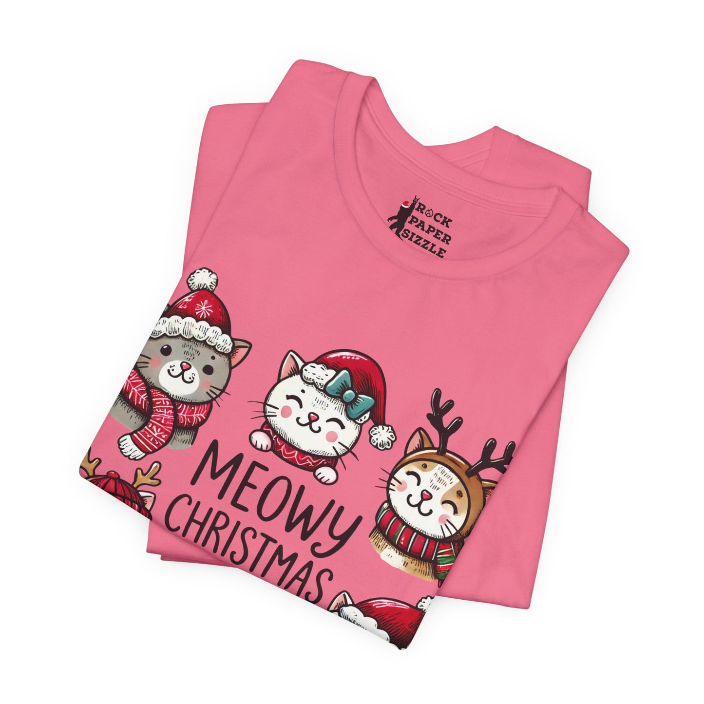 Meowy Christmas T-Shirt