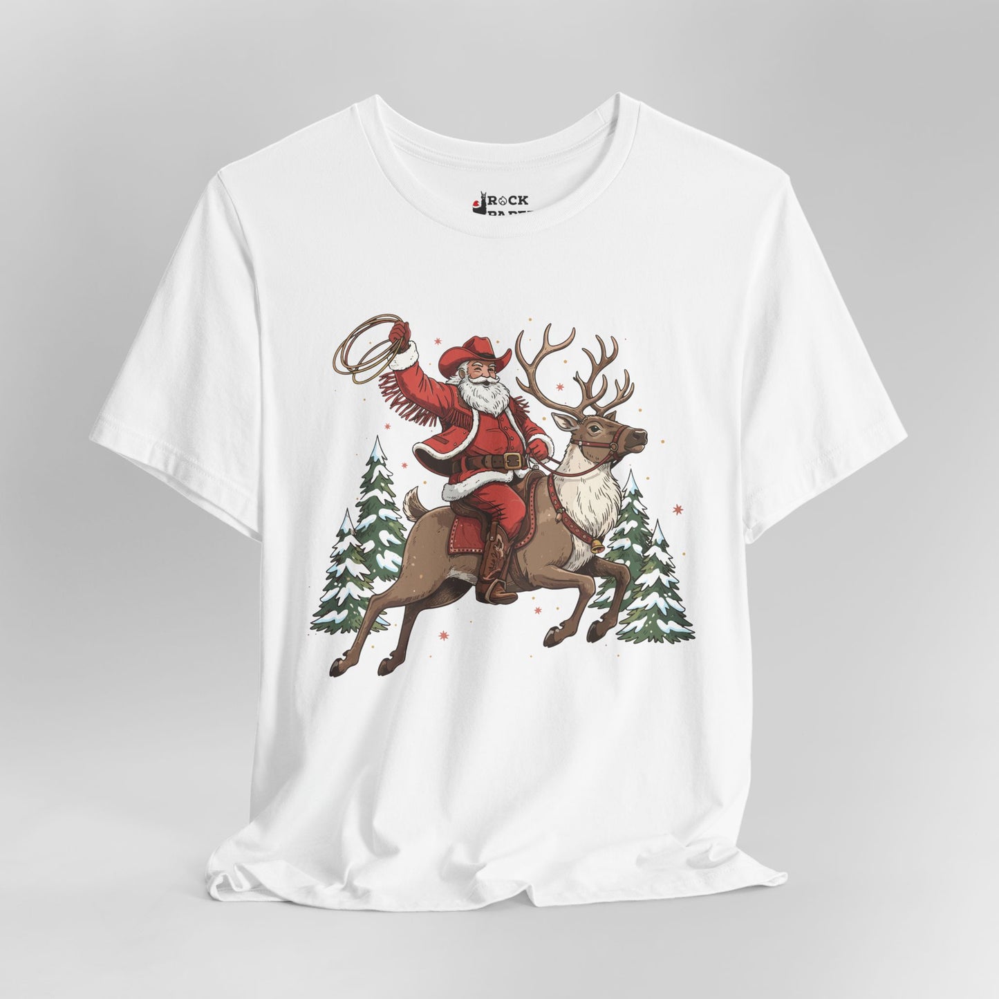 Western Christmas Cowboy Santa