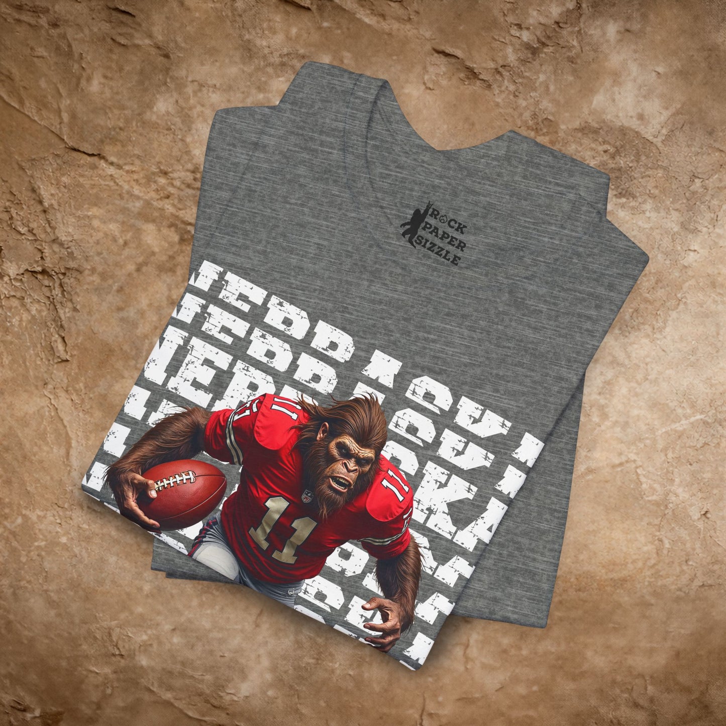 Bigfoot Nebraska Football T-Shirt
