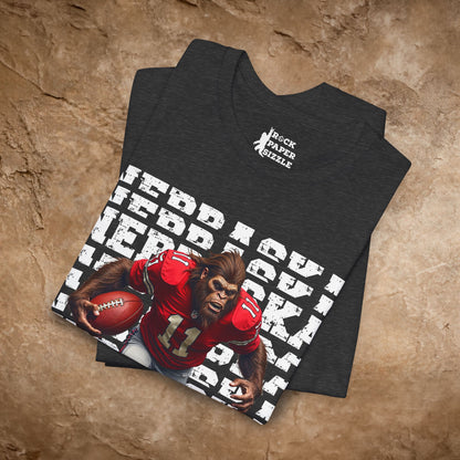 Bigfoot Nebraska Football T-Shirt