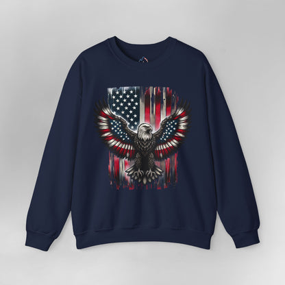 Distressed Eagle Sweatshirt