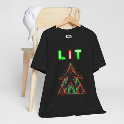 "LIT" Holiday Yeti T-Shirt