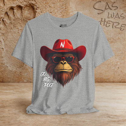 GO BIG FOOT Husker T-Shirt
