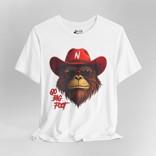 GO BIG FOOT T-Shirt - NCAA Husker Football