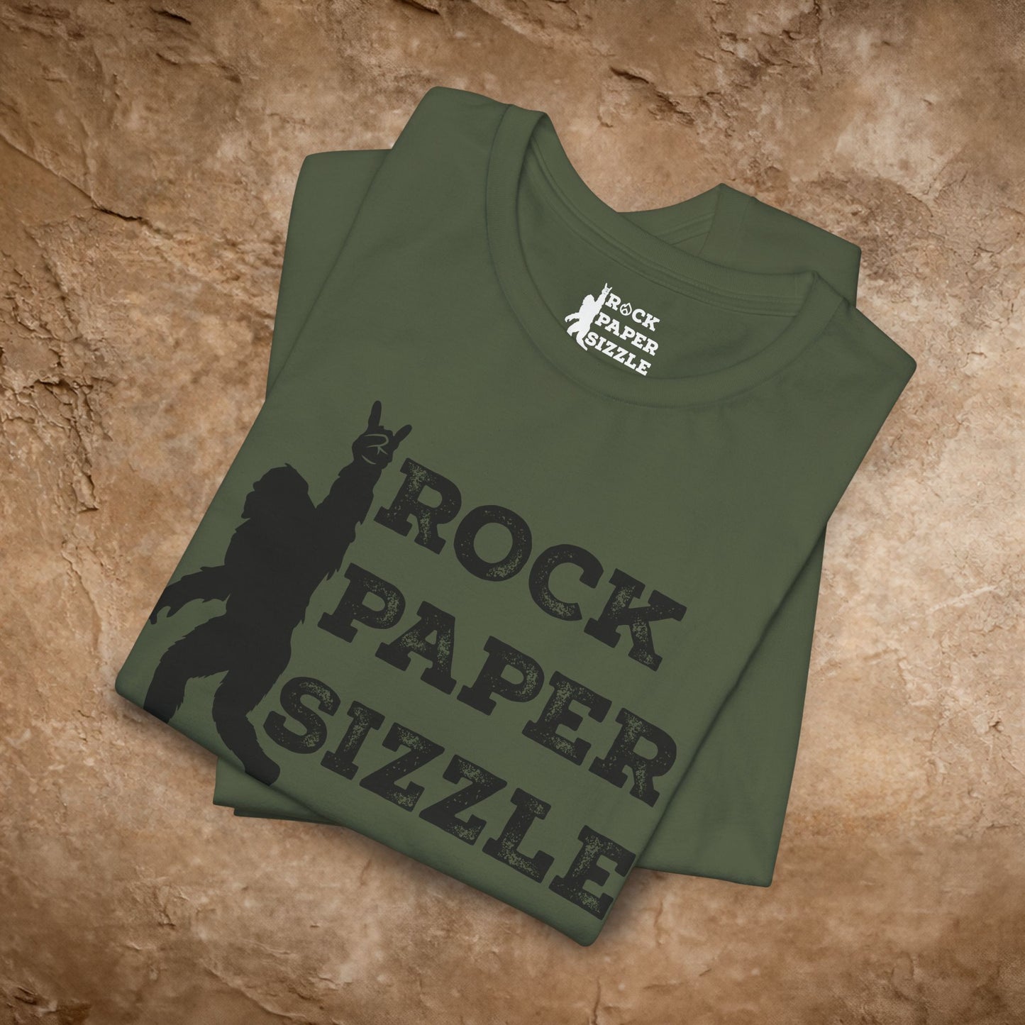 Rock Paper Sizzle Official Logo Tee