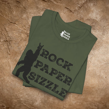 Rock Paper Sizzle Official Logo Tee