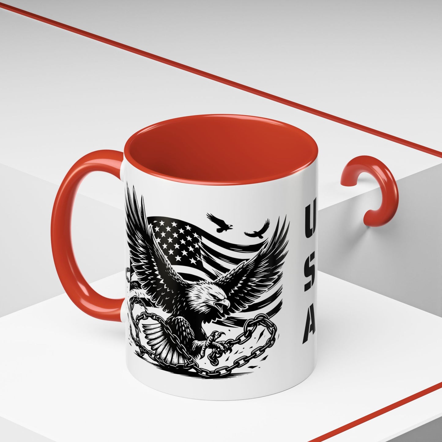 USA Eagle Mug, 11oz