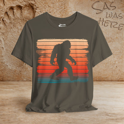 Retro Bigfoot Siloutte