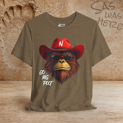 GO BIG FOOT Husker T-Shirt