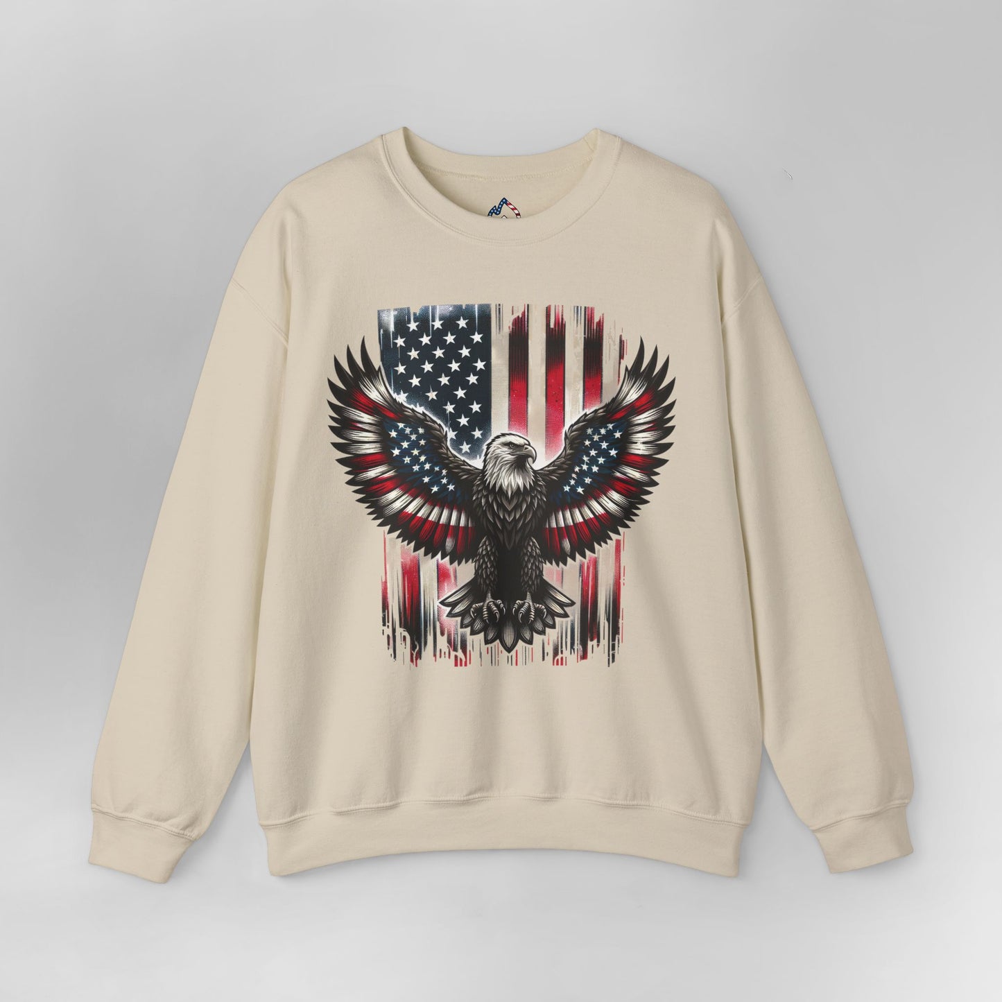 Distressed Eagle Sweatshirt