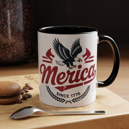 Vintage Merica Eagle Mug