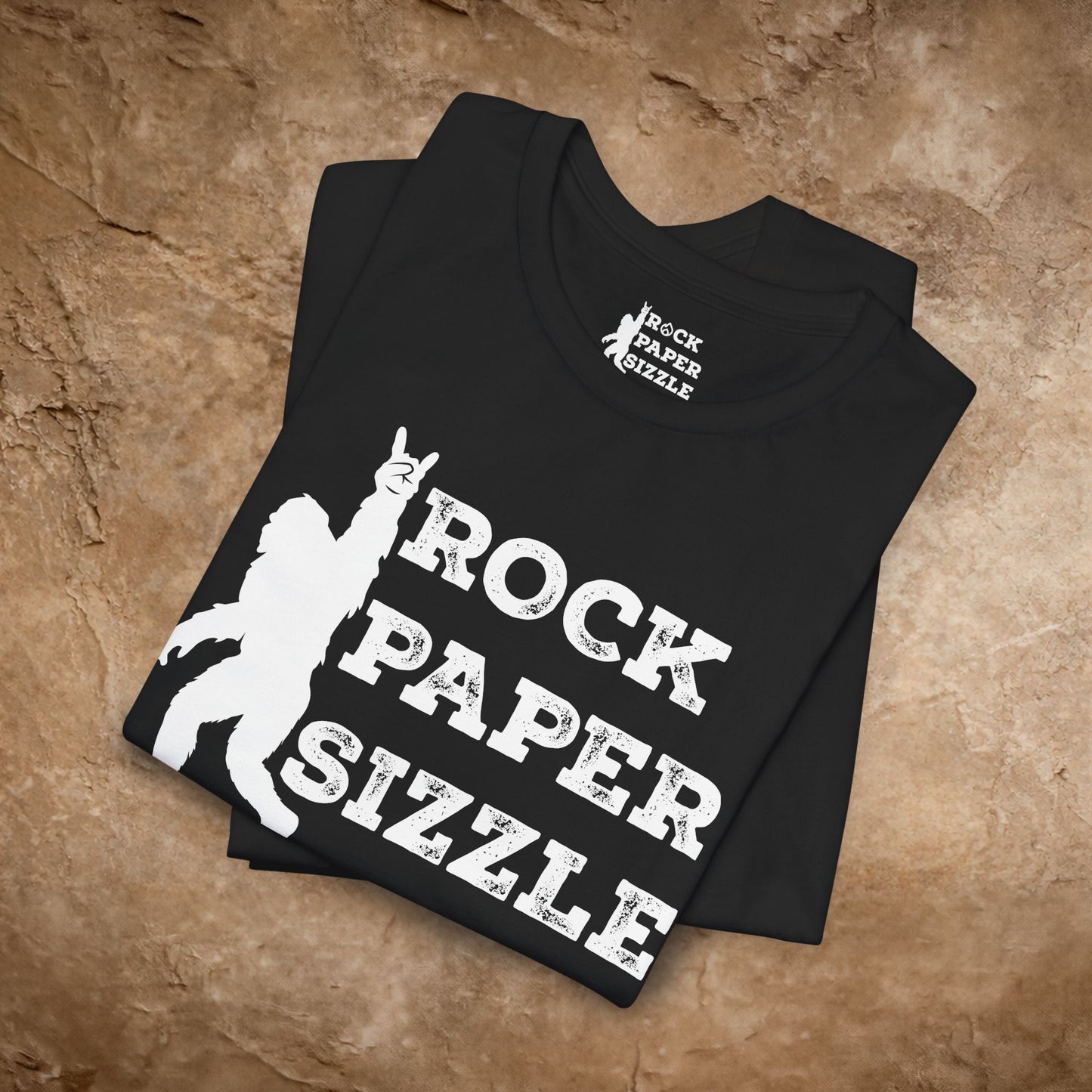 Rock Paper Sizzle Official Logo Tee