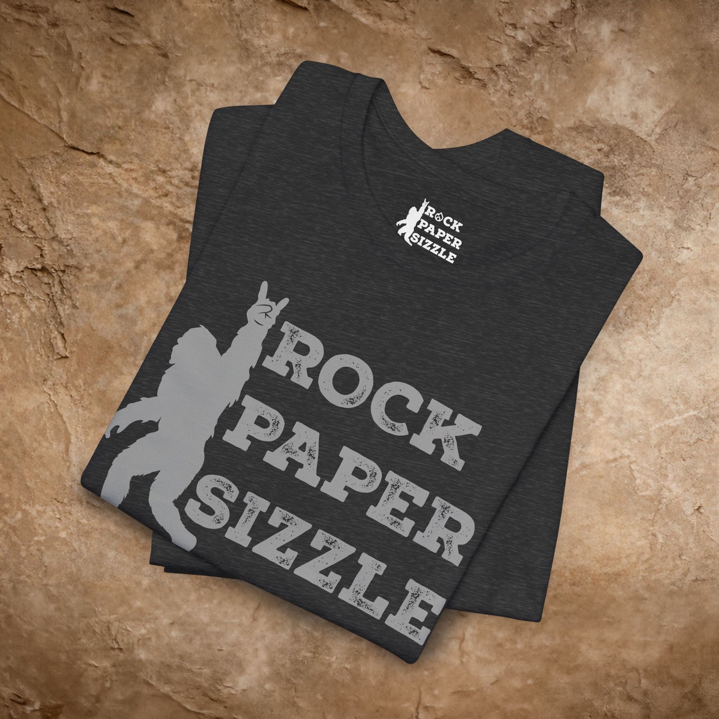 Rock Paper Sizzle Official Logo Tee