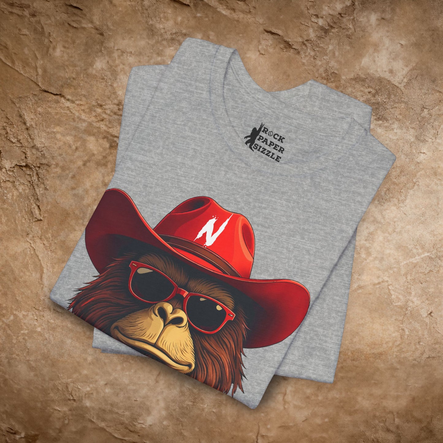 GO BIG FOOT Husker T-Shirt