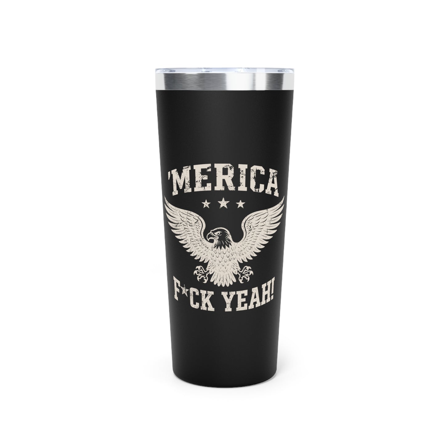 Merica F Yeah Tumbler, 22oz