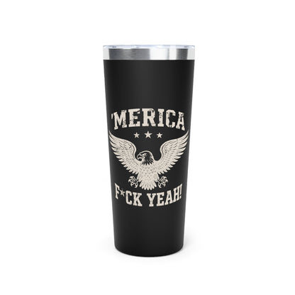 Merica F Yeah Tumbler, 22oz