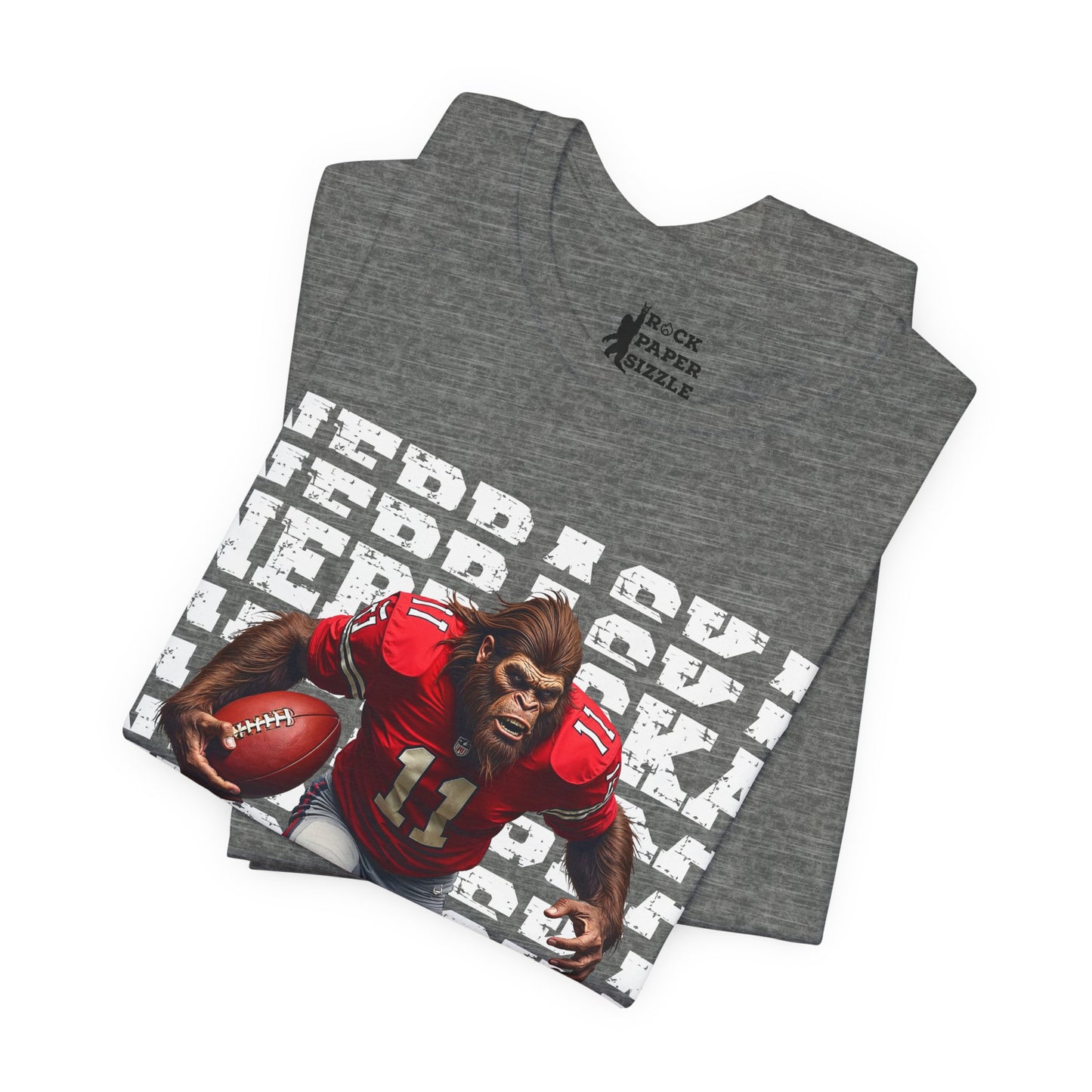 Bigfoot Nebraska T-Shirt - NCAA Husker Football
