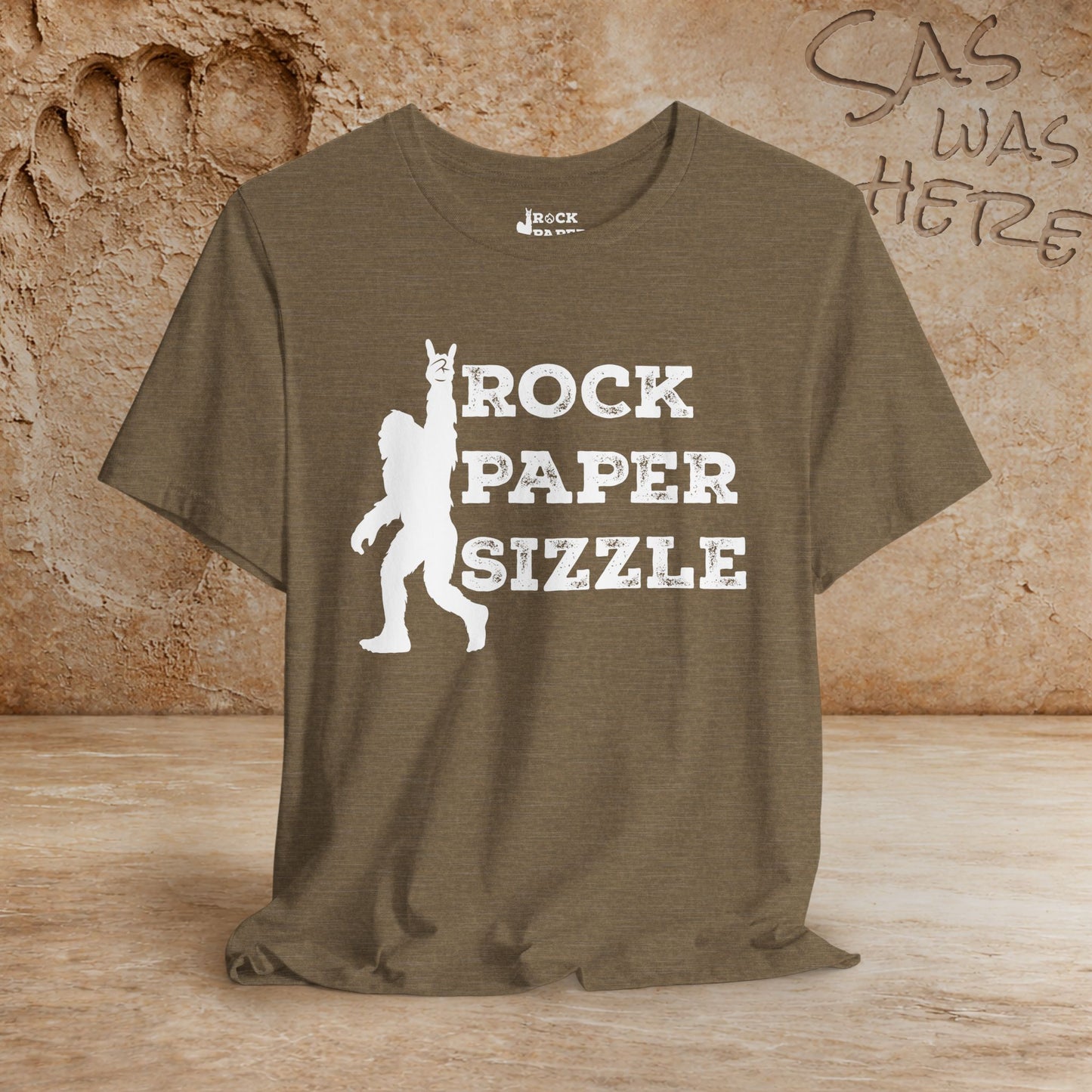 Rock Paper Sizzle Official Logo Tee