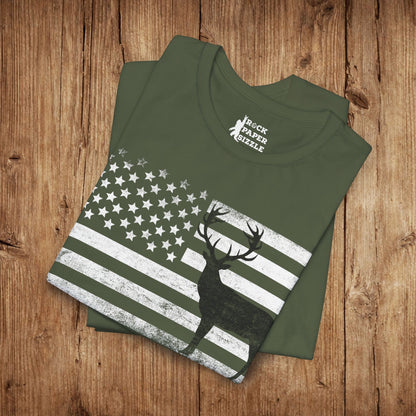Big Buck American Flag