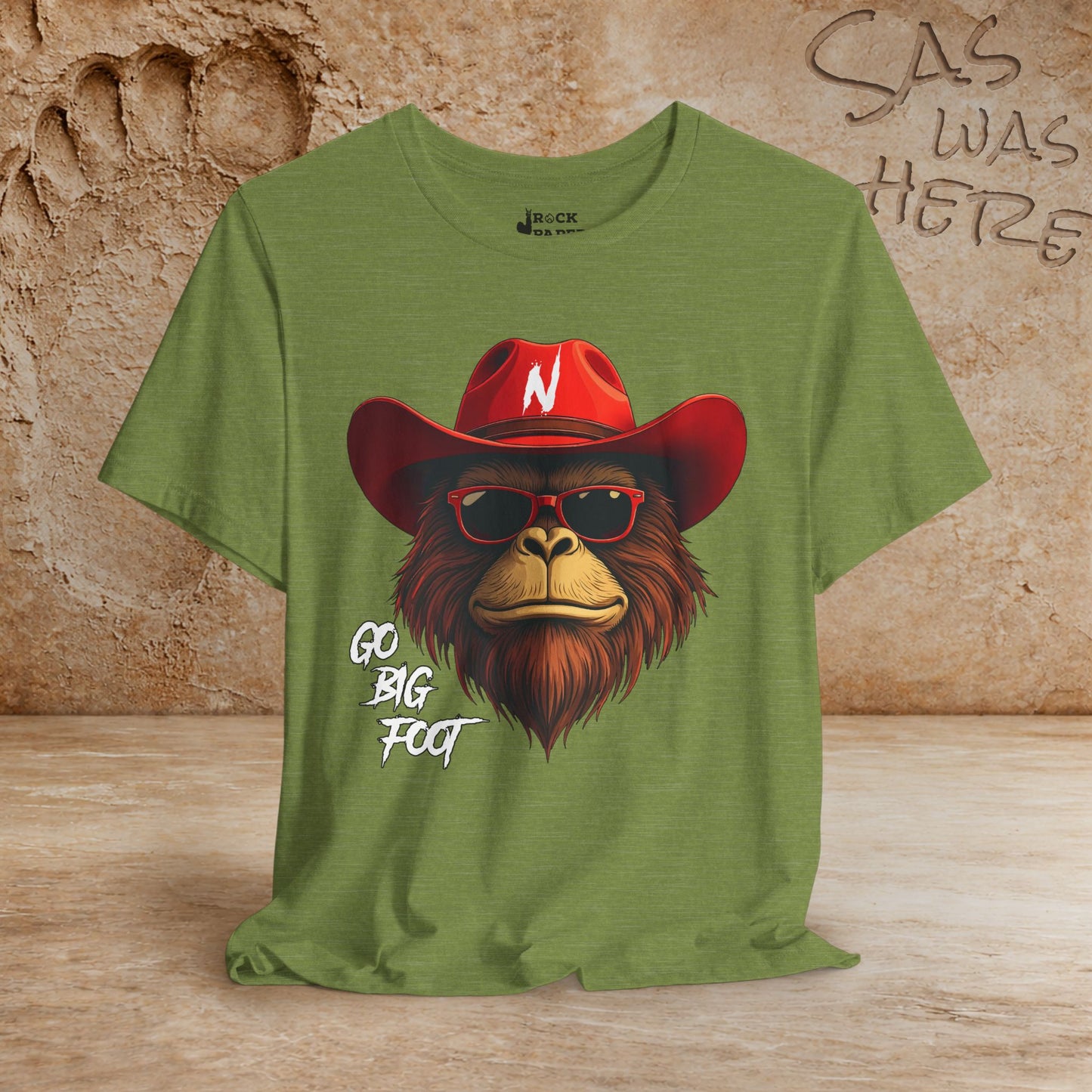 GO BIG FOOT Husker T-Shirt