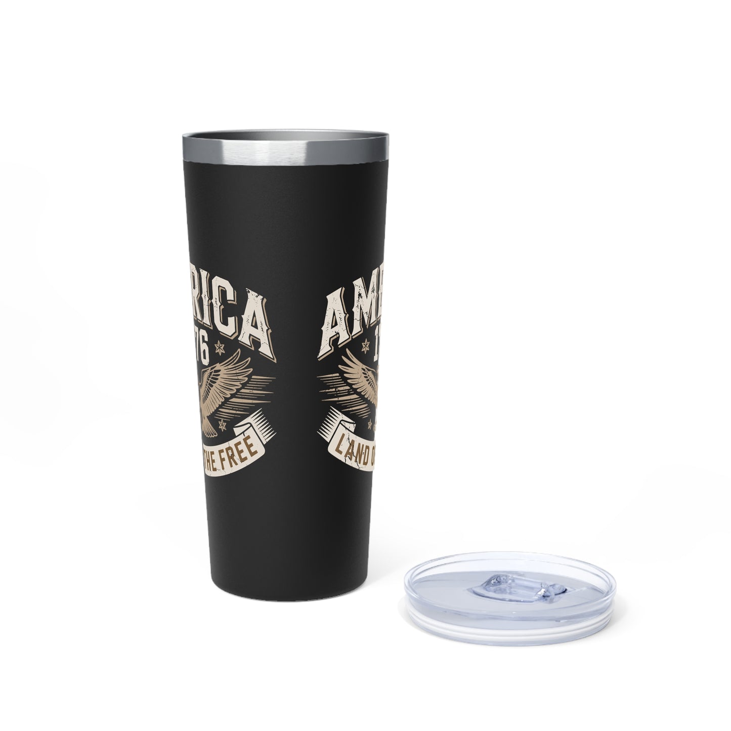 Land of the Free Tumbler, 22oz