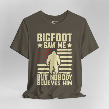 Bigfoot Saw Me but...