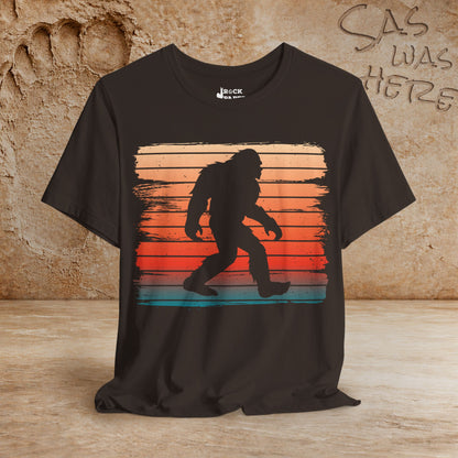 Retro Bigfoot Siloutte
